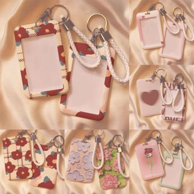 【CC】﹊  1pcs Men Business Card Holder Cartoon Pink Credit Holders Bank ID Badge Cover