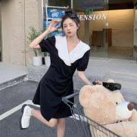 Ance และทางปัญญาหลาใหญ่ออกแบบแฟชั่นเสื้อผ้าสตรีโจ๊กใหม่ประกบสองชั้นใบบัวได้รับพับชุดเอว