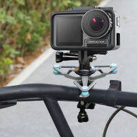 สำหรับ GoPro การกระทำกล้องจักรยานโช๊คอัพยึดกีฬากล้องที่วางจักรยานที่มี14มาตรฐานสกรูพอร์ตเมาอุปกรณ์เสริม