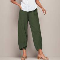 【CC】☈▪❒  Loose Pants Trousers Straight Waist Cotton лосины женские