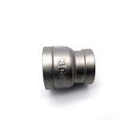 เกลียวตัวเมีย1/8  - 2 BSP 304สแตนเลส Reducing Coupling ตรง DN6-DN50การติดตั้งท่อน้ำตัวเชื่อมข้อต่อ SS304