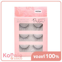 Selected by Prim 3D Premium Eyelashes 3 Pairs #P-03 Glam ซีเล็คท์ บาย พริ้ม ขนตาปลอมสามมิติ คุณภาพสูง เส้นขนตาเรียวบาง