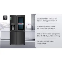 [Tủ lạnh LG giá rẻ GR-X247MC chính hãng ]Tủ lạnh LG Inverter InstaView Door-in-Door 601 lít GR-X247MC (BH 24 tháng )