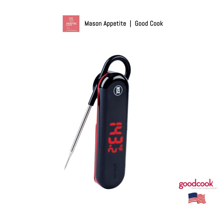 20553 Good Cook Touch Digital Folding Thermometer เทอร์โมมิเตอร์ดิจิตอลกู๊ดคุก Lazada.co.th