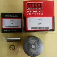 ลูกสูบแหวนSTEEL-piston-kit-HONDA DASH/LS-ชุดใหญ่ ไซค์3.50 (58.50มิล)