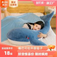 Whales Hold Pillow Blanket Quilt Amphibious Kandy Office Nap Blanket Pillow Pillows On The Motor Car In Summer 【AUG】