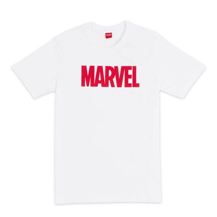 dsl001-เสื้อยืดผู้ชาย-marvel-logo-t-shirt-เสื้อมาร์เวลผู้หญิงและผู้ชาย-ลายโลโก้มาร์เวล-เสื้อผู้ชายเท่ๆ-เสื้อผู้ชายวัยรุ่น