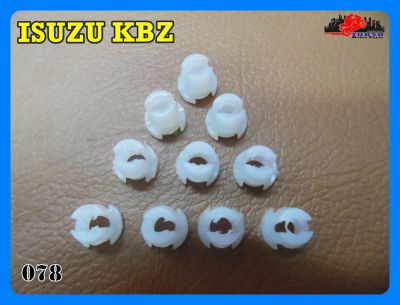 ISUZU KBZ INNER OPENER CLIP "WHITE" SET (10 PCS.) (078) //  กิ๊บมือเปิดใน สีขาว (เซ็ท 10 ตัว) สินค้าคุณภาพดี