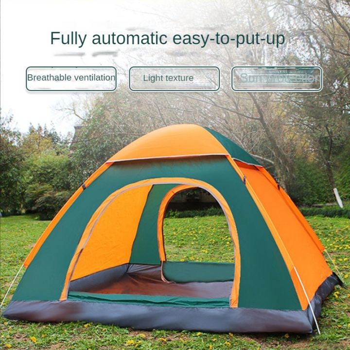 Pop Up Tent 1-2 Person Camping Tent Easy Instant Setup Protable ...