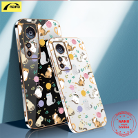 [NANU] เคสสำหรับ Xiaomi 10T 11T 12T Pro Poco F3 F4 GT K40S K50แป้นพิมพ์กันน้ำฝาครอบคู่ลายแมวน่ารัก