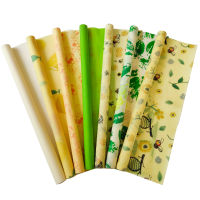 【cw】Reusable Storage Wrap Sustainable Organic Snacks Cheese Food Wrapping Paper BPA Plastic Free Beeswax Food Wraps 100cm*33cm 1