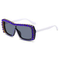 สินค้าจากโรงงาน แฟชั่นผู้หญิงรุ่นใหม่ เทรนด์แว่นกันแดดแนวฮิปฮอป sunglasses