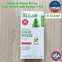 Xlear® Natural Sinus Rinse Fast Relief with Xylitol 1 Kit ผลิตภัณฑ์ล้างจมูก