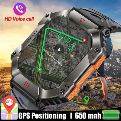 GPS Sports Smart Watch Men HD Call Compass Blood Pressure Oxygen 650mAh Battery Ultra Clock Outdoor Fashion Smartwatch 2023 New