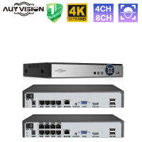 XMeye 4K 8CH POE NVR รองรับการตรวจจับใบหน้า4K เครื่องบันทึกวิดีโอเครือข่าย H.265 + Onvif 1 HDD 24/7บันทึกกล้อง IP Onvif ระบบ P2P