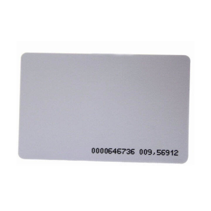 zkteco-10-ใบ-บัตรคีย์การ์ด-125khz-id-card-rfid-card-แบบอ่านอย่างเดียว-บัตรเปล่าพร้อมรหัส