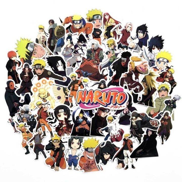 สติ๊กเกอร์รูปการ์ตูน-naruto-สำหรับติดตกแต่ง