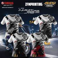 BAJU YAMAHA NMAX 155 V2  LENGAN PENDEK / 4 COLOR/ SIZE XS-8XL/