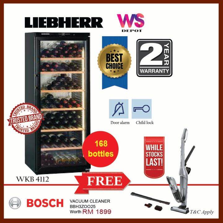 LIEBHERR WKB 4112 Wine Chiller / LIEBHERR Wine Cellar WKB4112 Barrique