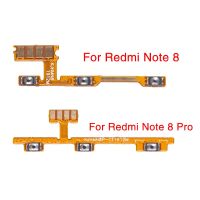 xinpan 10pcs/lot Volume Side Button Power On Off Key Flex Cable For Xiaomi Redmi Note 8 Pro