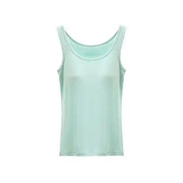 Ribbed Bra Tank Top For Women Camisole Sando Singlet Vest