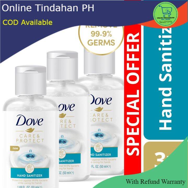 Dove Hand Sanitizer 50 ml 3 x Lazada PH