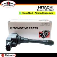 hitachi คอยล์จุดระเบิด สำหรับรุ่น NISSAN Marchมาร์ช,Almeraอัลเมร่า,Slyphyซิลฟี่,JUKE รหัส ICH408N จำนวน 1อัน