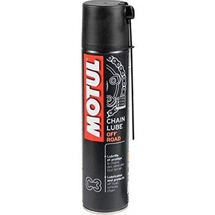 motul-c3-chain-lube-off-road-400-ml-น้ำมันหล่อลื่นโซ่-สำหรับรถจักรยานยนต์วิบากทุกชนิด