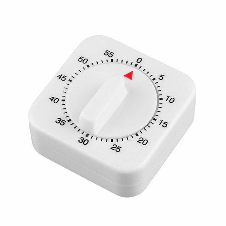 Wind Up Mechanical Kitchen Timer 60 Minutes Stopwatch Visual Countdown
