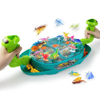 New Childrens Desktop Board Games Toys Puzzle Catapult Marbles Parent Child Family Interaction Two Players Dinosaur Battle Game