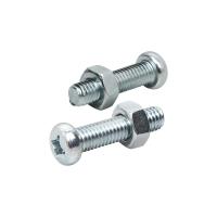 สกรูเกลียวมิลพร้อมนอต JP DEXZON 6X25 มม. แพ็ก 25 ชิ้นMACHINE SCREW WITH NUT JP DEXZON 6X25MM 25PCS **คุณภาพดี**