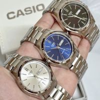 CASIO MTP-1239D คาสิโอ นาฬิกาชาย สายสแตนเลส กันน้ำ ของแท้รับประกันจากศูนย์