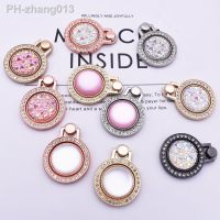 Diamond-studded Pearl Gemstones Pocket Watch Mobile Phone Ring Buckle Bracket Mobile Phone Universal Ring Bracket Ring Bracket