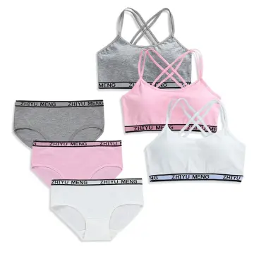 4Pc/Lot Girls Underwear Cotton Sports Breathable Briefs Pupils
