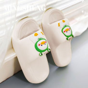Mingsheng flat slippers and slip-on shoes with non