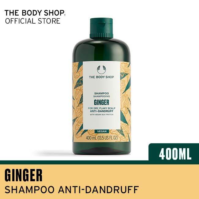 The Body Shop Ginger Anti Dandruff Shampoo 400ml Lazada Indonesia