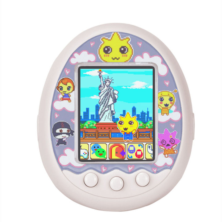 หน้าจอสัมผัสอิเล็กทรอนิกส์-tamagotchis-โต้ตอบของเล่น-วัสดุ-abs-สีสัน-หน้าจอดิจิตอลที่มีสีสัน-e-กว่า6ปี