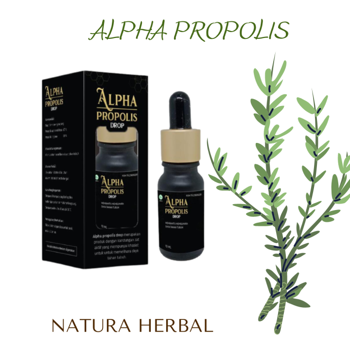 Alpha Propolis / Propolis / Alpha Propolis Drop Original Lazada Indonesia