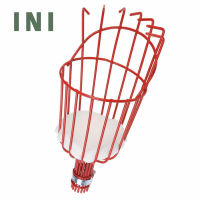 INI Home Fruit Picker Harvester Basket With Cushion Garden Fresh Fruit Picker