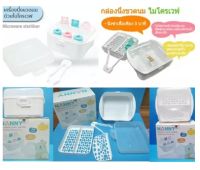 Nanny เครื่องนึ่งขวดนมไมโครเวฟ Microwave Steam Sterilizer แนนนี่ ซื้อใน Lazada ถูกที่สุด