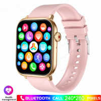 นาฬิกาสุขภาพ for Xiaomi Huawei Samsung 1.95 Inch Bluetooth Call Smartwatch Men Support 100 Sport Fitness Trackers 2023 New Women Rotary Keys Smart Watch +Box