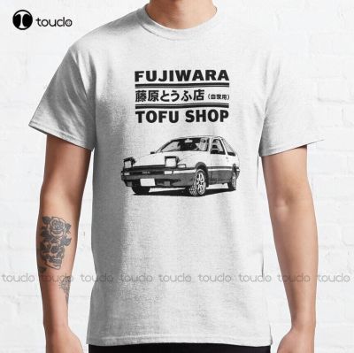 Initial D Fujiwara Tofu Shop Ae86 Manga Classic T-Shirt Pirate&nbsp;Shirt Outdoor Simple Vintag Casual T Shirts&nbsp;Fashion Tshirt Summer