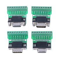 1pc New D-SUB 9pin Solderless Connectors DB9 RS232 Serial To Terminal Adapter Hot Sale