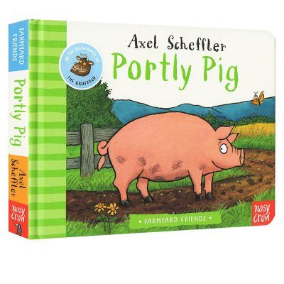 English original picture book farmyard friends portly pig paperboard Book Gollum cow author Axel Scheffler childrens Enlightenment picture story book nosy crow