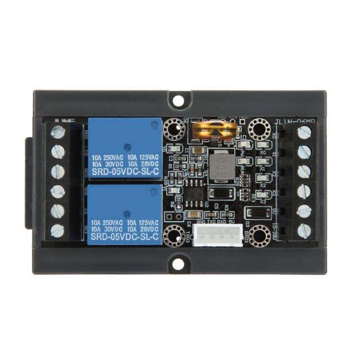 fx1n-06mr-บอร์ด-plc-กับเชลล์โปรแกรมสายรีเลย์โมดูลเอาท์พุท4อิน2เอาท์พุท1ad-1da-dc10-28v-แหล่งจ่ายไฟตัวควบคุมตรรกะ