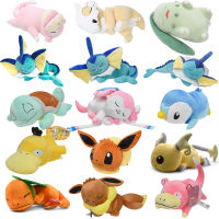 2023 ใหม่Pokemon Sleep Cubone Slowpoke Chikorita Eevee Charmander Squirtle Piplupอะนิเมะตุ๊กตาPlushการ์ตูนPelucheของเล่น-WJJEE SHOP