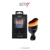 Ashley Pro Tailoring Curved Face Brush AA-156 แปรงลงรองพื้น ขนนุ่ม เกลี่ยง่าย