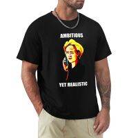 Ambitious Yet Realistic T-Shirt Sweat Shirt Aesthetic Clothing Men Clothes