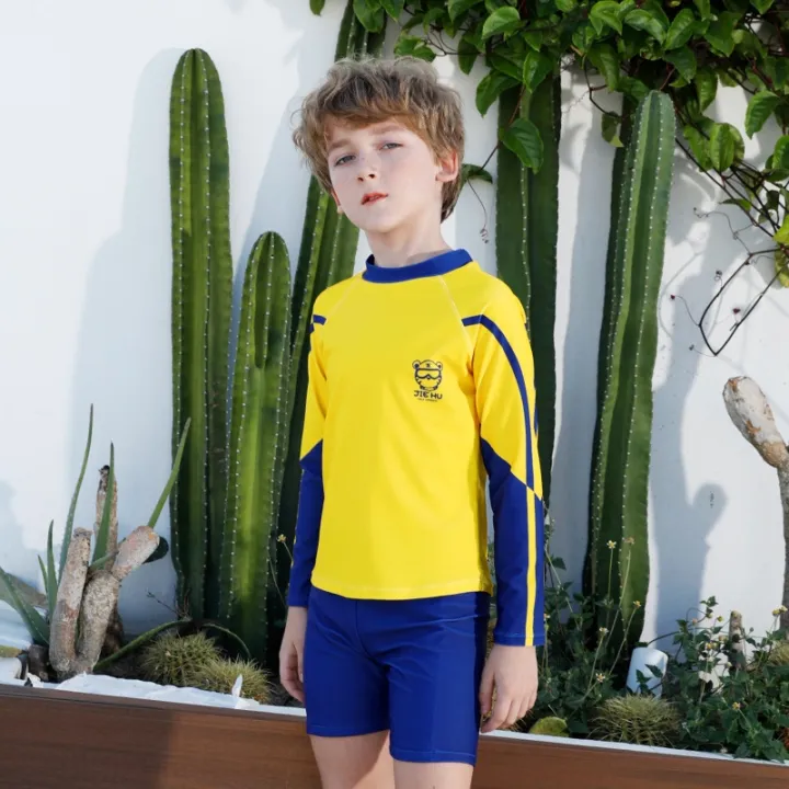 cod-childrens-swimsuit-boys-split-the-big-boy-baby-hot-spring-2022-new-swimming-trunks-suit