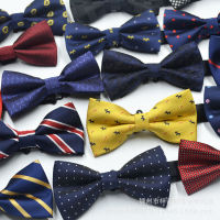 LINGUOZHANG22Bowtie สำหรับชุดสูททางการผู้ชายอังกฤษและฉบับภาษาเกาหลีหูกระต่ายอินเทรนด์